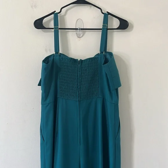 Lilly Pulitzer Kavia Jumpsuit Hosta Green Jumpsuit Size 8 NEW - Picture 8 of 11